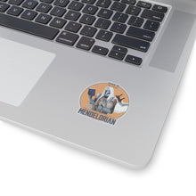 Load image into Gallery viewer, Mendelorian Jewish sci-fi parody design with Zo Haderech Hebrew text on a decal.