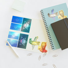 Load image into Gallery viewer, Zionist Agitator Sticker Set - Shareable!