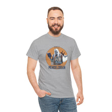Load image into Gallery viewer, Mendelorian Jewish sci-fi parody design with Zo Haderech Hebrew text on a shirt.