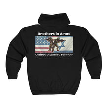 Load image into Gallery viewer, Brothers in Arms Hoodie w/ Zipper