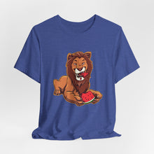Load image into Gallery viewer, Lion Eating Watermelon T-Shirt
