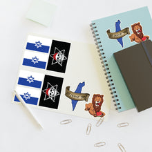 Load image into Gallery viewer, Zionist Agitator Sticker Set - Shareable!