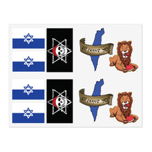 Load image into Gallery viewer, Zionist Agitator Sticker Set - Shareable!