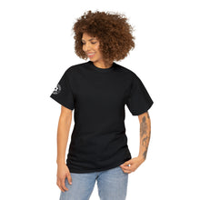 Load image into Gallery viewer, Hebrew Warrior T-Shirt variant with original sleeve logo