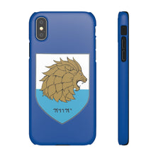 Load image into Gallery viewer, House Judah Crest Phone Case - Maccabee Apparel