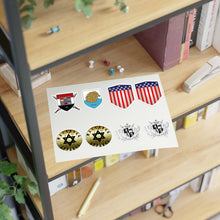 Load image into Gallery viewer, Maccabee Apparel Shields Sticker Set