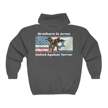 Load image into Gallery viewer, Brothers in Arms Hoodie w/ Zipper
