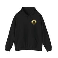House Judah Lion of Judah sigil with Paleo-Hebrew inscription on a hoodie.