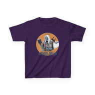 Mendelorian Jewish sci-fi parody design with Zo Haderech Hebrew text on a shirt.