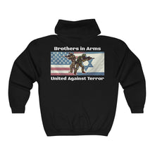 Load image into Gallery viewer, Brothers in Arms Hoodie w/ Zipper
