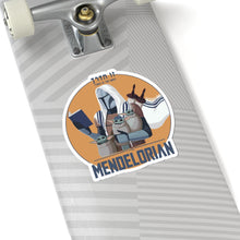 Load image into Gallery viewer, Mendelorian Jewish sci-fi parody design with Zo Haderech Hebrew text on a decal.
