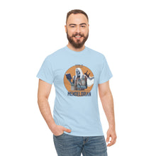 Load image into Gallery viewer, Mendelorian Jewish sci-fi parody design with Zo Haderech Hebrew text on a shirt.
