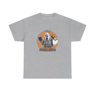 Mendelorian Jewish sci-fi parody design with Zo Haderech Hebrew text on a shirt.
