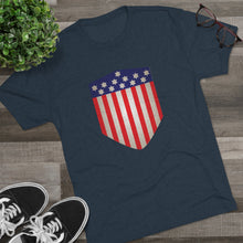 Load image into Gallery viewer, Jewish American Patriot T-Shirt Custom by Request (Tri-Blend)
