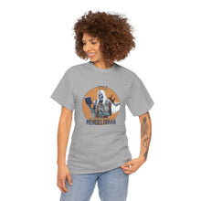 Load image into Gallery viewer, Mendelorian Jewish sci-fi parody design with Zo Haderech Hebrew text on a shirt.
