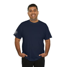 Load image into Gallery viewer, Hebrew Warrior T-Shirt variant with original sleeve logo

