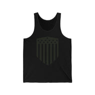 Jewish American Patriot Tank Top, Subdued