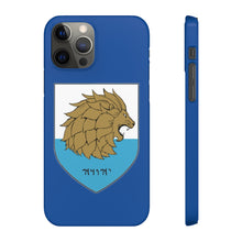 Load image into Gallery viewer, House Judah Crest Phone Case - Maccabee Apparel
