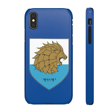 Load image into Gallery viewer, House Judah Crest Phone Case - Maccabee Apparel
