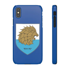 Load image into Gallery viewer, House Judah Crest Phone Case - Maccabee Apparel
