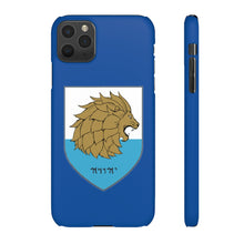 Load image into Gallery viewer, House Judah Crest Phone Case - Maccabee Apparel
