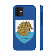 Load image into Gallery viewer, House Judah Crest Phone Case - Maccabee Apparel
