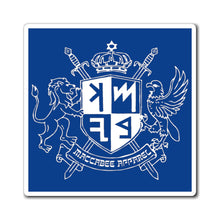 Load image into Gallery viewer, Maccabee Apparel Coat of Arms Magnet
