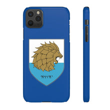 Load image into Gallery viewer, House Judah Crest Phone Case - Maccabee Apparel
