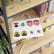 Load image into Gallery viewer, Maccabee Apparel Shields Sticker Set
