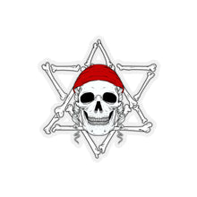 Load image into Gallery viewer, Jewish Pirate Decal - Maccabee Apparel
