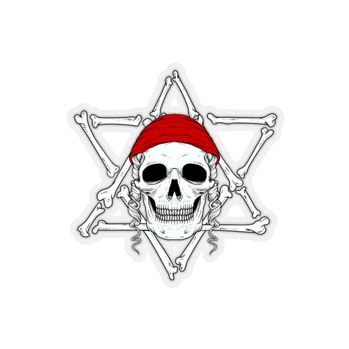Jewish Pirate Decal - Maccabee Apparel