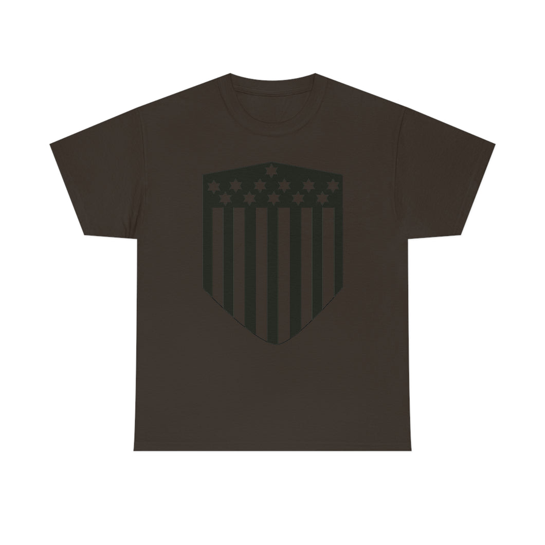 Jewish American Patriot T-Shirt, Subdued
