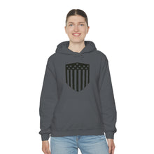 Load image into Gallery viewer, Jewish American Patriot Hoodie, Subdued
