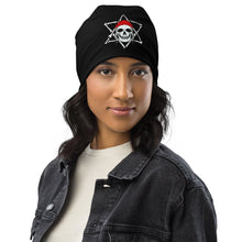 Load image into Gallery viewer, Jewish Pirate Beanie - Maccabee Apparel
