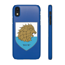 Load image into Gallery viewer, House Judah Crest Phone Case - Maccabee Apparel
