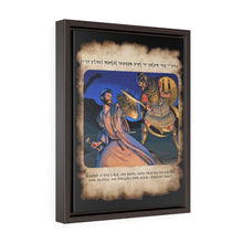 Load image into Gallery viewer, Hebrew Warrior Framed Canvas Print - Maccabee Apparel
