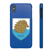 Load image into Gallery viewer, House Judah Crest Phone Case - Maccabee Apparel
