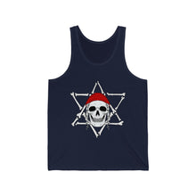 Load image into Gallery viewer, Jewish Pirate Tank Top - Maccabee Apparel
