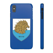 Load image into Gallery viewer, House Judah Crest Phone Case - Maccabee Apparel
