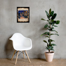Load image into Gallery viewer, Hebrew Warrior Poster - Maccabee Apparel
